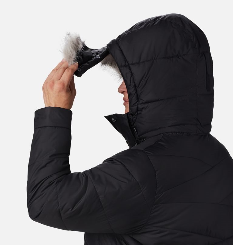 Women's Columbia Peak to Park Insulated Jackets Black | Plus Size CA-ZA64L